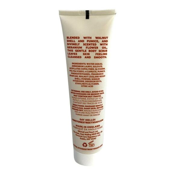 Stone Street Soaphouse Geranimo Wholesome Body Scrub 3.38oz / 100ml - Picture 2 of 4
